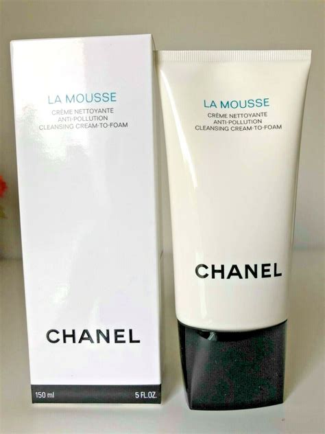 eau de mousse chanel|chanel la mousse cleansing.